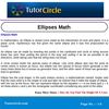 Ellipses Math 