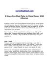 6 Steps You Must Take to Make Money With Adsense 
