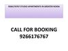 9266176767 STUDIO APARTMENTS IN GREATER NOIDA