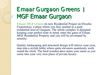 Emaar Gurgaon Greens-Flats,Apartment on a Single call -☎ 9250592505