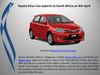 Toyota Etios Liva exports to South Africa on 4th April