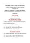 Programme colloque utopies