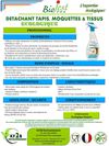 Détachant tapis moquettes et tissus écologique Biojest Pro spray 500 ml - fiche technique