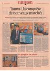 Tonna à la conquête de nouveaux marchés (Matot Braine)