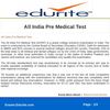 All India Pre Medical Test 