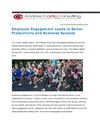 Employee Engagement Leads to Better Productivity and Business Success