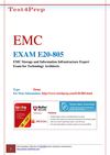 Download Free E20-805 Exam Questions & Answers | Free Demo
