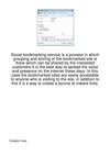 Social-Bookmarking-Service-Is-A-Process-In-Which-G138