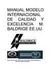 MANUAL MODELO INTERNACIONAL DE CALIDAD Y EXCELENCIA BALDRIGE EE.UU.