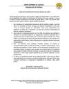 Comunicado de Prensa: La Sala de lo Constitucional de la Corte Suprema de Justicia ante declaraciones de José Luis...