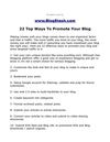 22 Effective Ways To Promote Your Blog