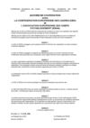 ACCORD DE COOPERATION