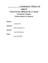 Informe General Del Semestre