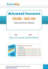Free Alcatel lucent 4A0-104 Exam PDF | Examskey