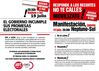 diptico explicativo para la manifestacion del 19 de julio