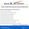 Andhra Pradesh Board Business Studies Sample Paper