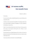 Ma lettre aux militants de l'UMP