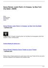 Dance Review: Justin Peck’s ‘In Creases,’ by New York City Ballet + MORE