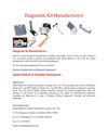 Diagnostic Kit Manufacturers - Diagnostic Products Manufacturers