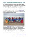 Surf Camp hosts summer camps for kids