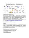 Hospital Furniture Manufacturers