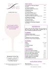Restaurant le 20/Vins - Carte Eté 2012