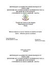 REPUBLIQUE ALGERIENNE DEMOCRATIQUE ET POPULAIREMINISTERE DE L