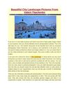 Beautiful City Landscape Pictures From Valerii Tkachenko