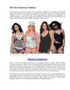 Plus Size Swimwear Fashions
