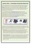 Business Phones - A Demanding Communication Requirement