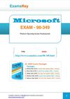 Free Microsoft 98-349 Exam PDF | Examskey