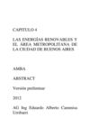 abstract del estudio de abastecimiento eléctrico del área metropolitana de Buenos Aires ( en desarrollo )