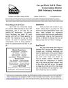 2010 Winter Lac qui Parle Soil and Water Conservation District Newsletter 
