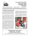 2010 Fall Lac qui Parle Soil and Water Conservation District Newsletter 