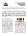 2011 February Lac qui Parle Soil and Water Conservation District Newsletter 