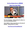 The Tao Of Badass Review + Bonus