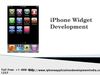iPhone Widget Development