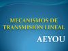Mecanismos de transmisión lineal