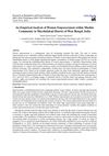An Empirical Analysis of Women Empowerment within Muslim Community in Murshidabad District of West Bengal, India