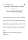 Does price shock in electricity sector correct the consumption