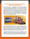 A Checklist For US President Election 2012 iPad Applications 