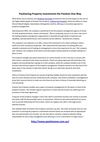 Positioning Property Investments the Position One Way