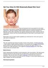 Get Your Glow On With Botanically-Based Skin Care!