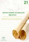 Boletín de Sumarios, nº 21 (Junio-Julio 2012)