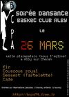 Affiche - flyer soirée basket 1