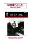 Gore Vidal na Biblioteca Pública da Coruña Miguel González Garcés