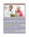 Targeting Stage 4 Cancer beyond Chemo