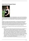 Dental Tips for Pregnant Women