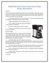 BUNN BXB Velocity Brew 10-Cup Home Coffee Brewer, Black Review