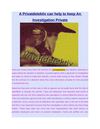 A Privatdetektiv can help to keep An Investigation Private